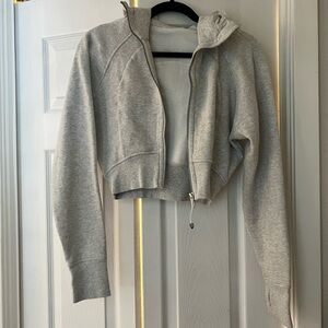 Lululemon Scuba Full-Zip Cropped Hoodie